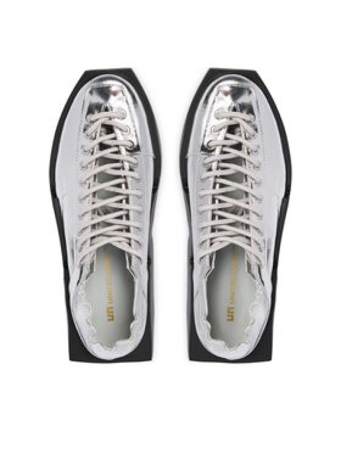 United Nude Sneakersy Mega Lacey 1099514116 Srebrny