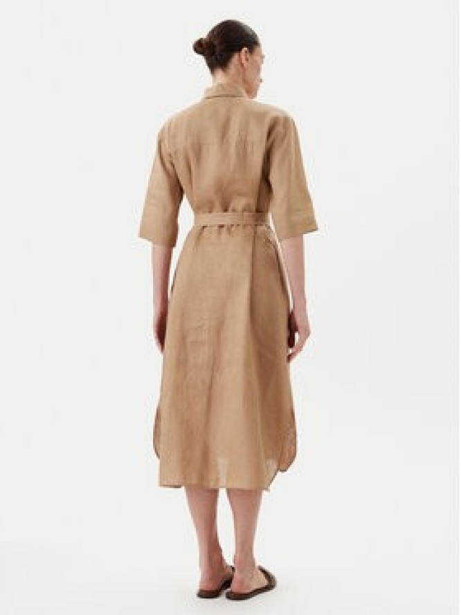 Max Mara Leisure Sukienka koszulowa Salute 2516221028 Brązowy Regular Fit