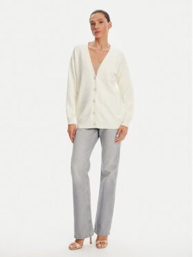 Gaudi Kardigan 421FD53019 Écru Regular Fit