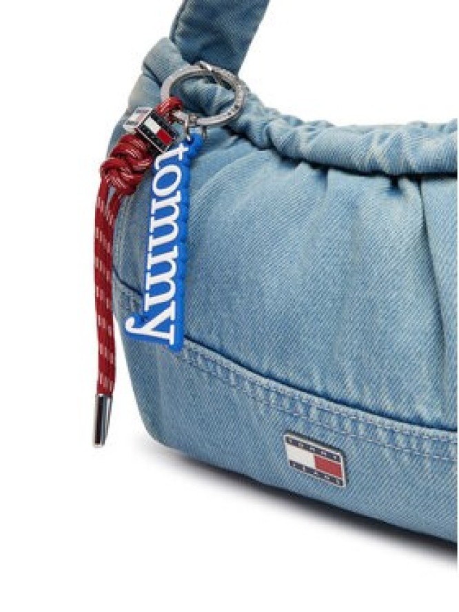Tommy Jeans Torebka Tjw Icon Charms Denim Shlder Bag AW0AW18883 Niebieski