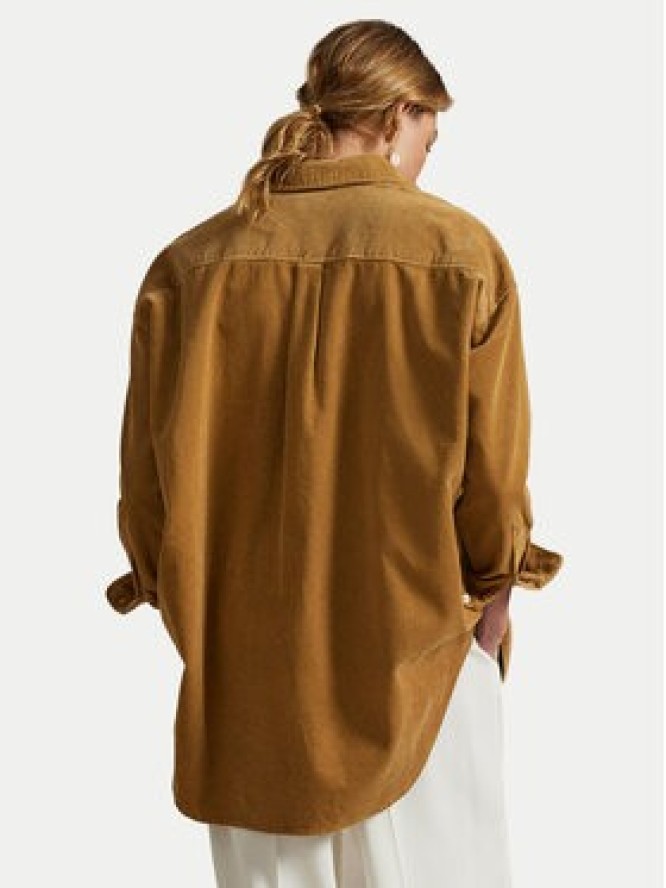 Polo Ralph Lauren Koszula 211971525001 Brązowy Oversize