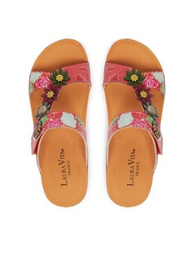 Laura Vita Klapki Facscineo 05 Czerwony