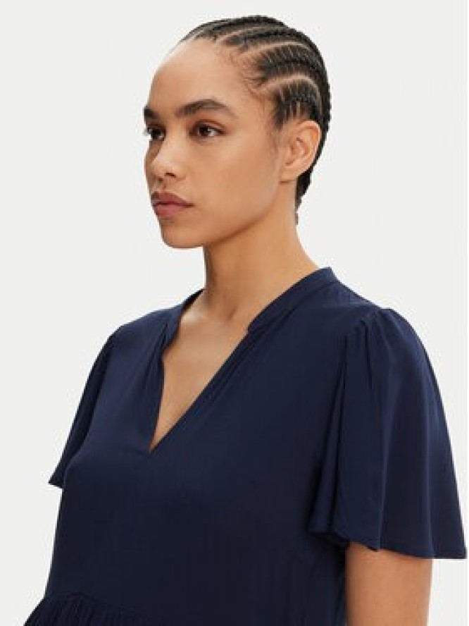 JDY Sukienka letnia Star 15257228 Granatowy Regular Fit