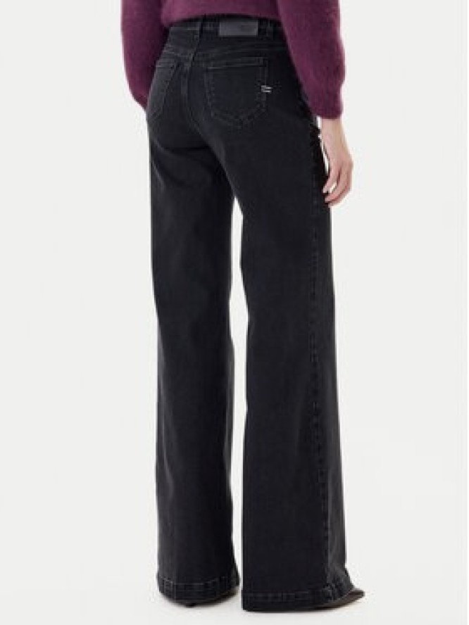 ViCOLO Jeansy DF5078 Czarny Wide Leg