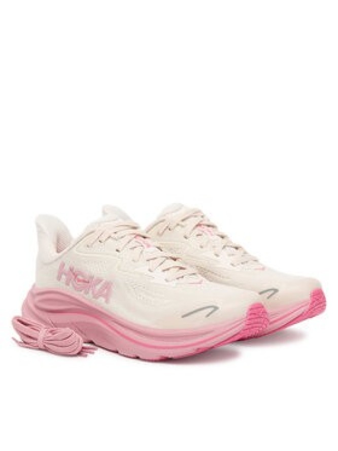 Hoka Buty do biegania Clifton 10 1168860 Écru