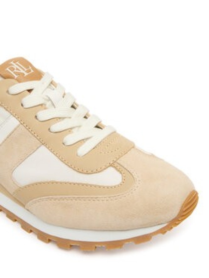 LAUREN RALPH LAUREN Sneakersy 802951384010 Beżowy