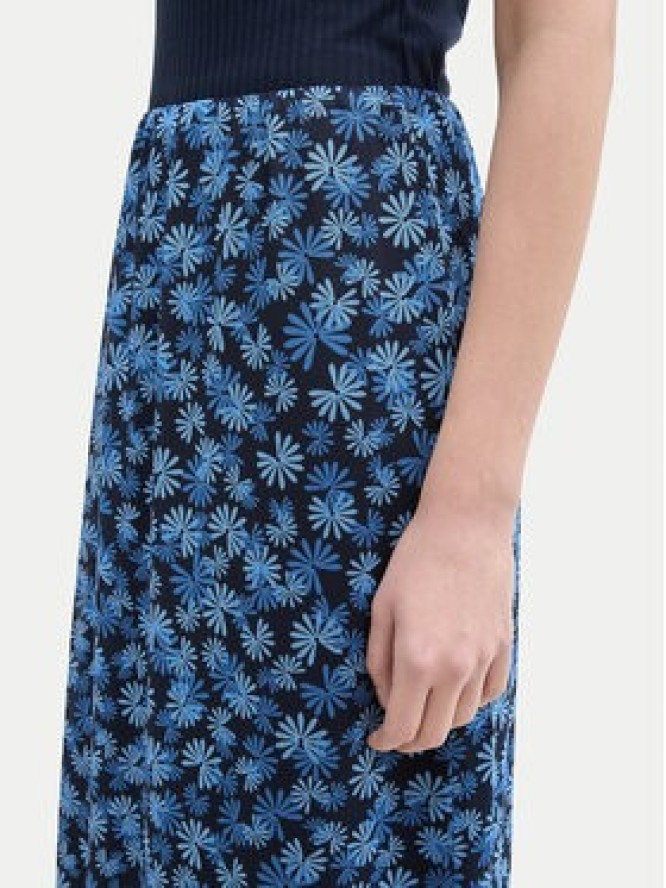 Tom Tailor Denim Spódnica midi 1045502 Niebieski Regular Fit