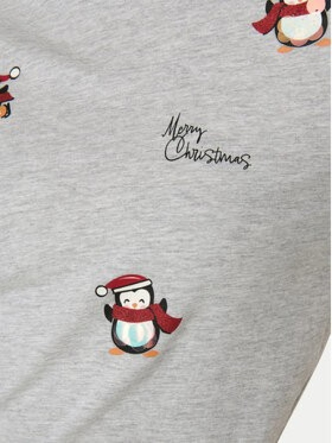 ONLY T-Shirt Kita 15331069 Szary Regular Fit