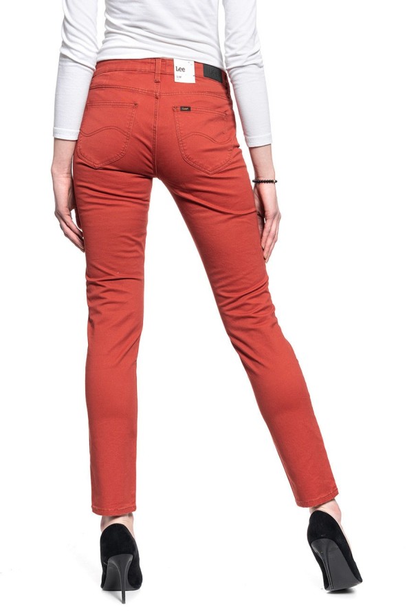 DAMSKIE SPODNIE MATERIAŁOWE LEE SLIM ELLY L305QX38 112106158