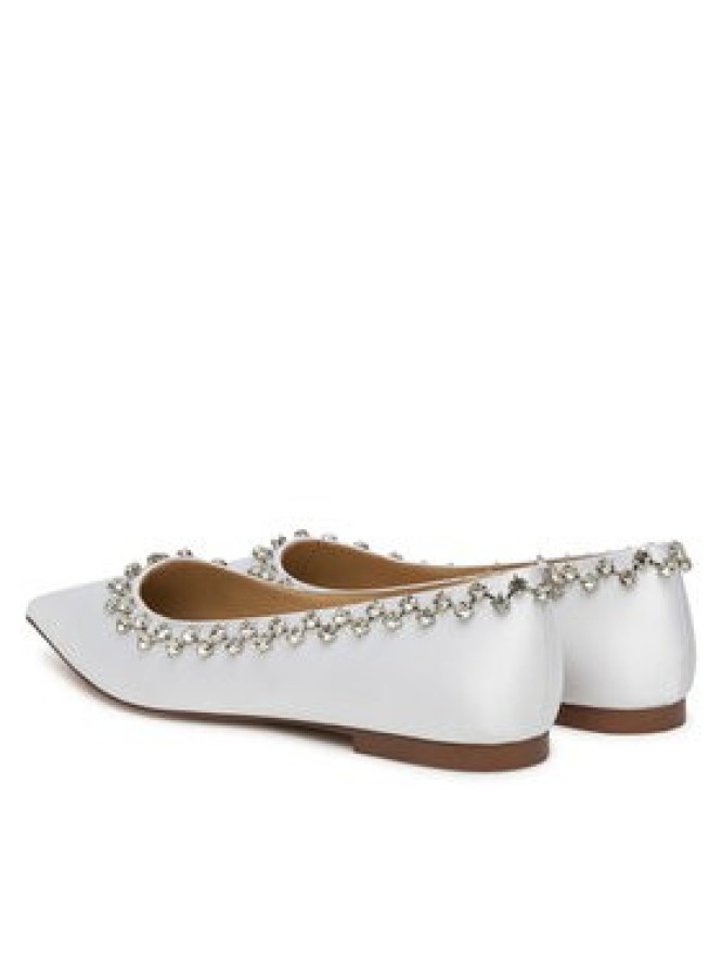 Eva Minge Baleriny MILA-V1166-28-1 Biały