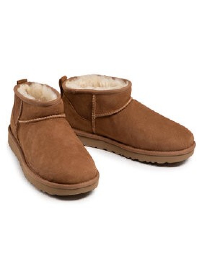 Ugg Śniegowce W Classic Ultra Mini 1116109 Brązowy
