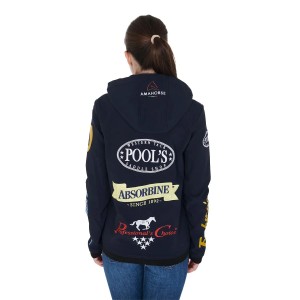 Kurtka softshell unisex multilogo z podszewką z polaru