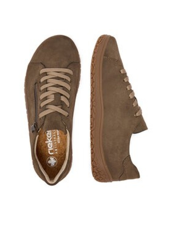 Rieker Sneakersy CEO-52301-25 Brązowy jasny