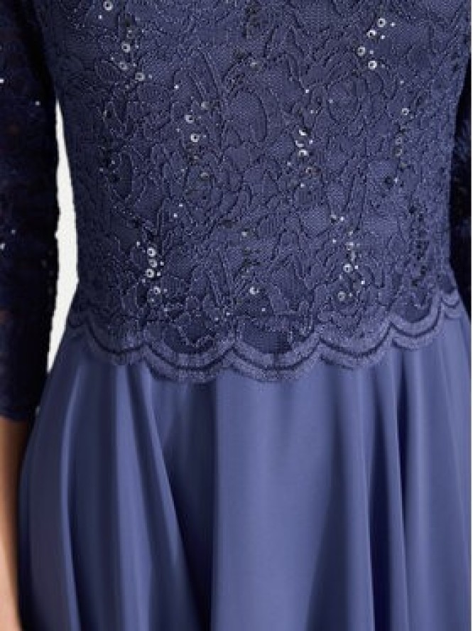 Swing Sukienka koktajlowa 5AI08900 Niebieski Regular Fit