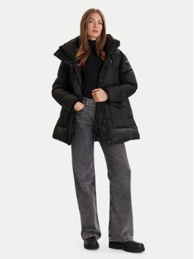 Blauer Kurtka puchowa 25WBLDB03175 Czarny Regular Fit