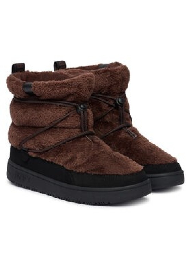 Puma Śniegowce Snowbae Suede Wns 402175 Brązowy ciemny