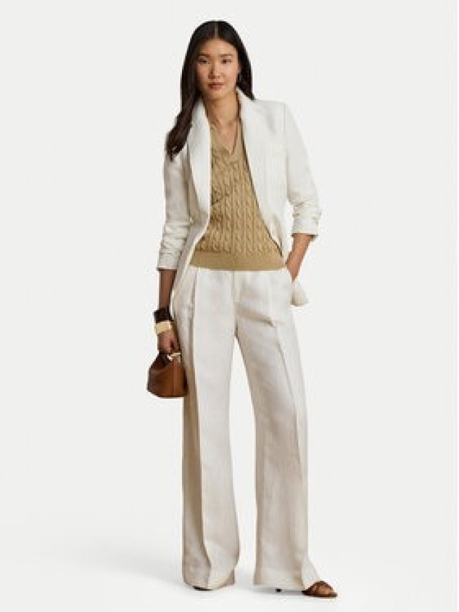 LAUREN RALPH LAUREN Polo 200P14041006 Beżowy Regular Fit