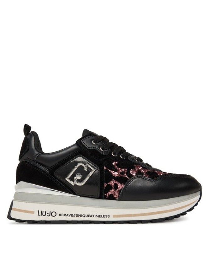 Liu Jo Sneakersy Maxi Wonder 01 BF5009 PX682 Czarny