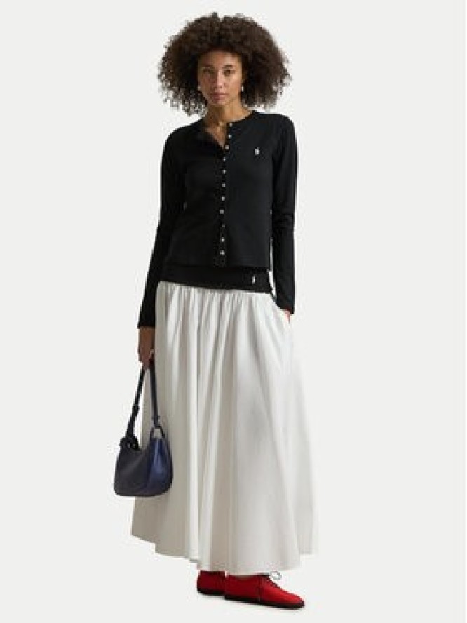 Polo Ralph Lauren Spódnica trapezowa 211A96329002 Biały Regular Fit