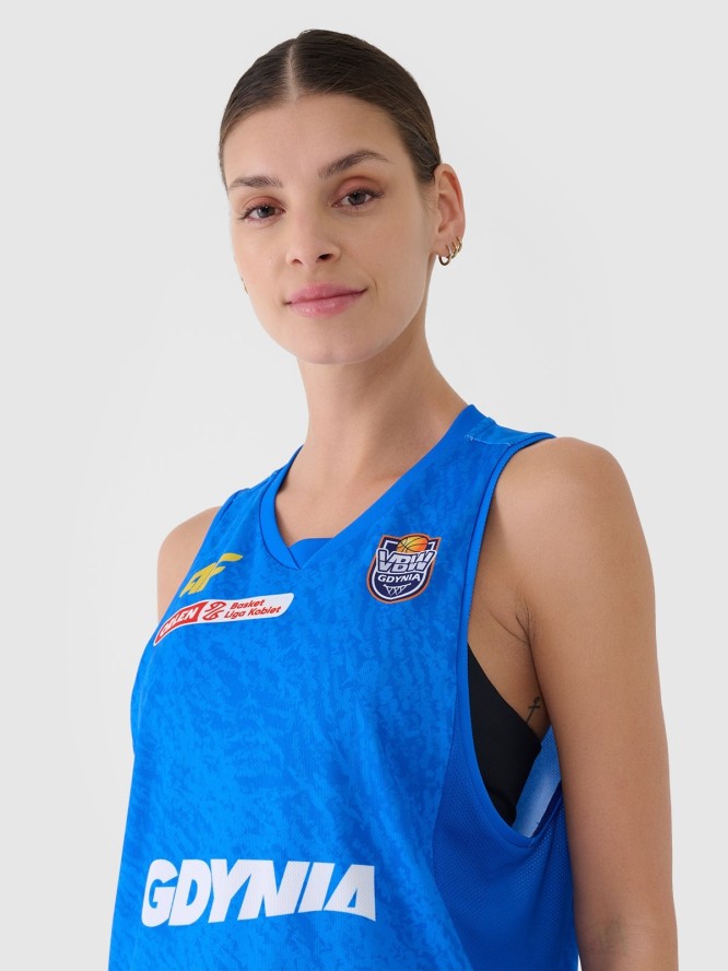 4F Koszulka meczowa replika wyjazdowa z sezonu 2024/25 damska 4F x VBW Arka Gdynia - multikolor XXL