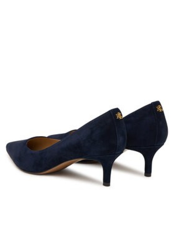 LAUREN RALPH LAUREN Szpilki Adrienne 802P17691001 Granatowy