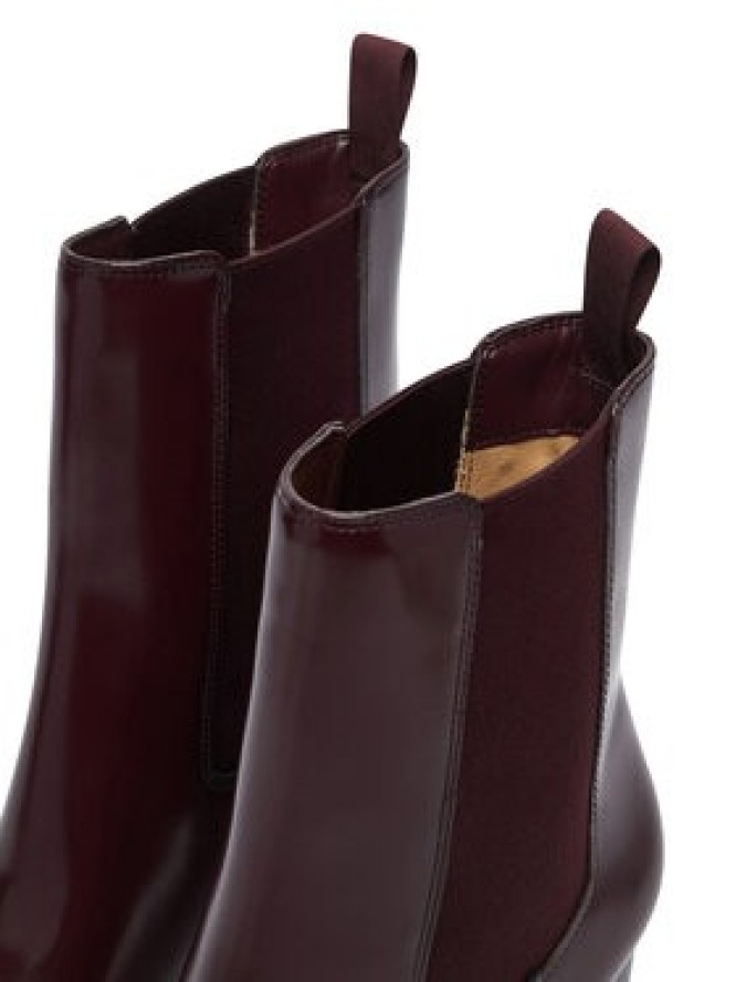 LAUREN RALPH LAUREN Botki Rlyn Bte Hl Bo Bte 802P12049003 Bordowy