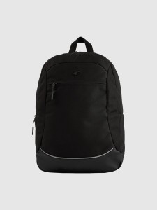 4F Plecak miejski (20 L) z kieszenią na laptop - czarny Uniwersalny