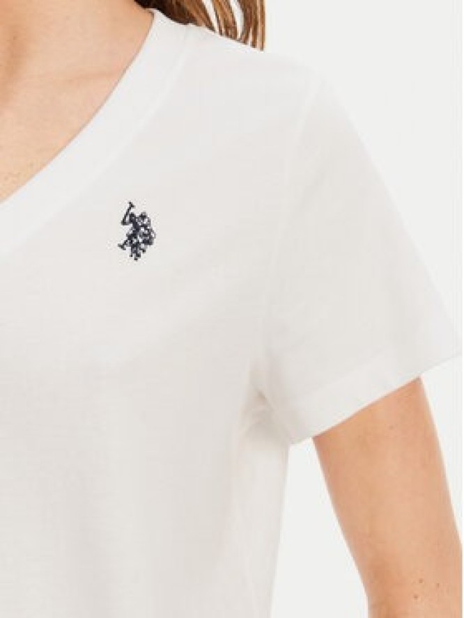 U.S. Polo Assn. T-Shirt WUP0635 Biały Classic Fit