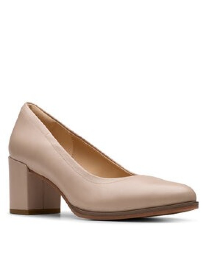 Clarks Półbuty Freva 55 26181336 Beżowy