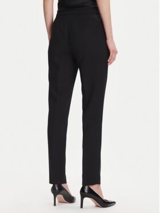 Luisa Spagnoli Spodnie materiałowe Otre 542530 Czarny Regular Fit