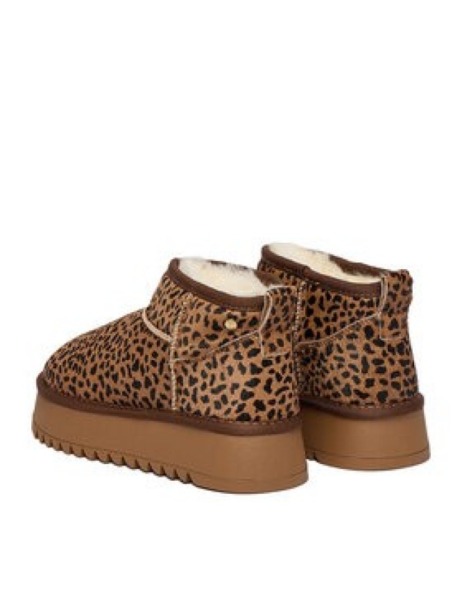 Eva Minge Śniegowce EO-WENDY-TS6305-01 Brązowy