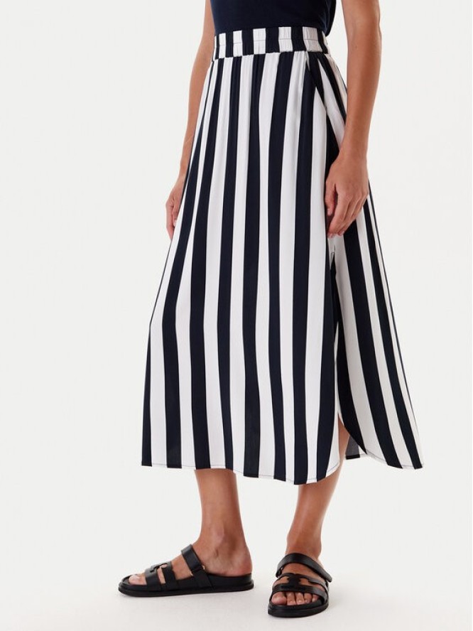 Tatuum Spódnica midi Katia 1 T2510.171 Granatowy Relaxed Fit