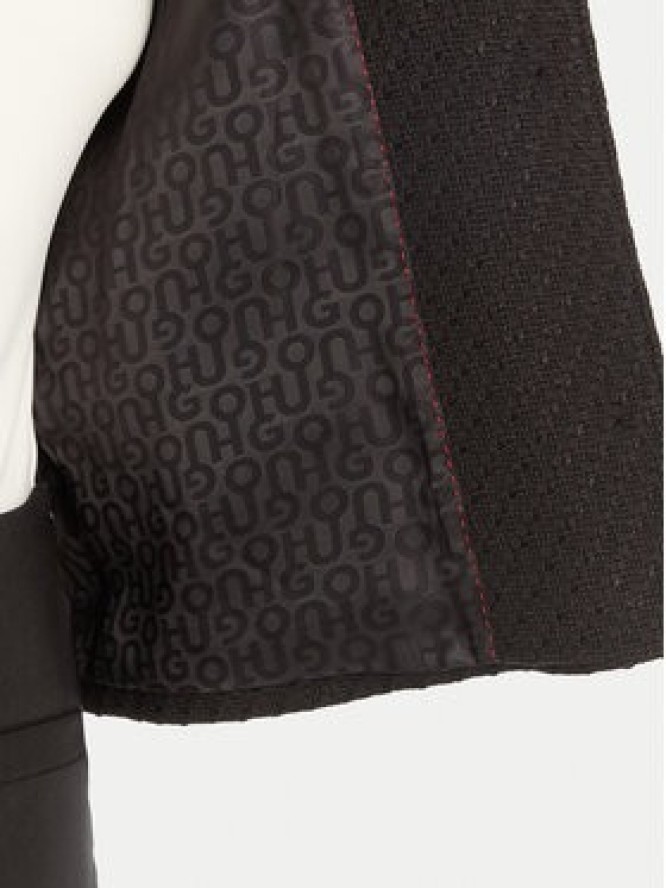 HUGO Marynarka Alayna 50542615 Czarny Regular Fit