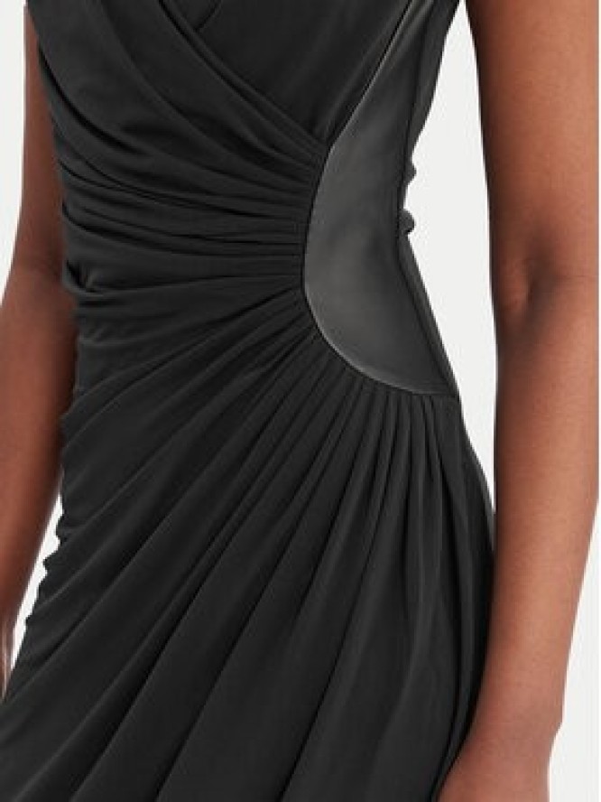 KARL LAGERFELD Sukienka koktajlowa B1W13030 Czarny Slim Fit