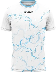 Koszulka sportowa Givova Graphite-Biała-Sky L - Oddychająca i Lekka