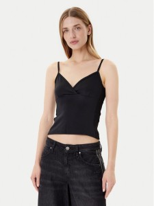 adidas Top Seasonal Essentials 3-Stripes JM1908 Czarny Slim Fit