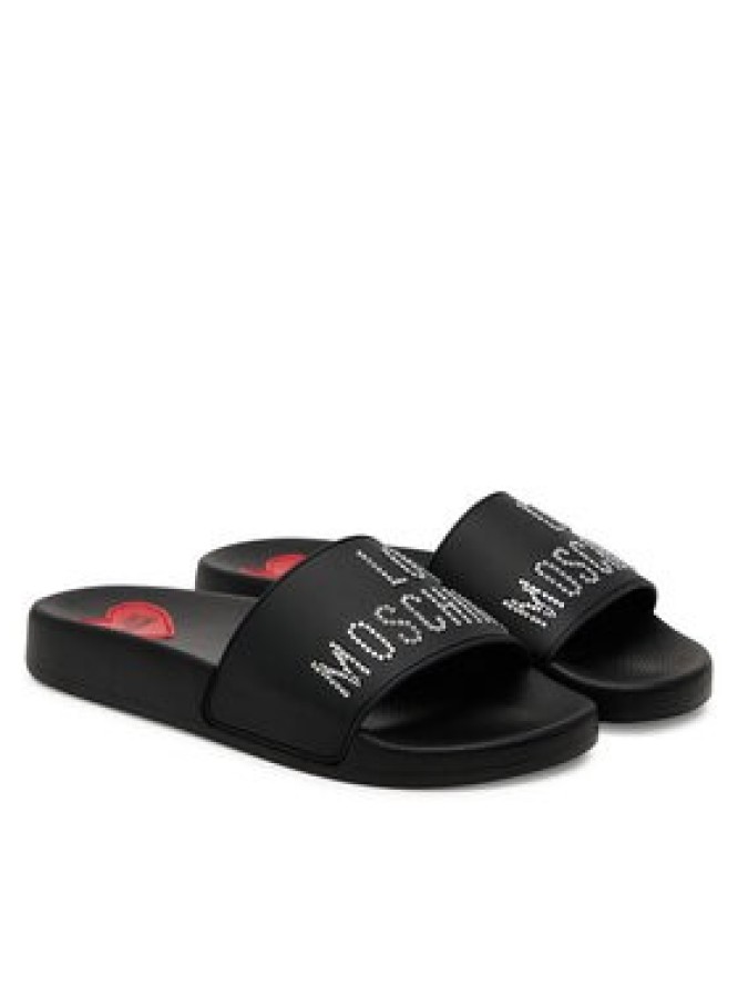 LOVE MOSCHINO Klapki JA28122G1MI13000 Czarny