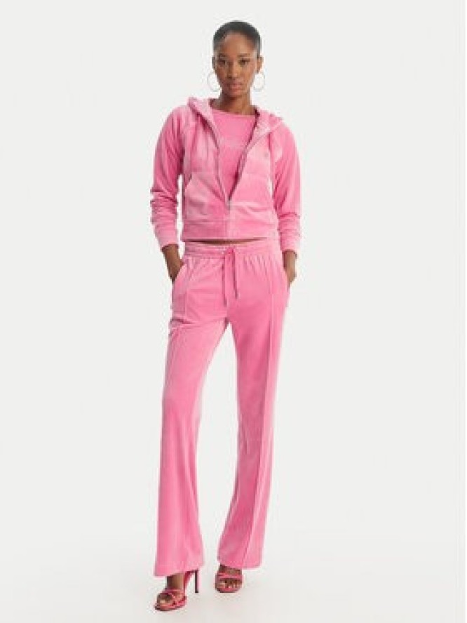 Juicy Couture Bluza Madison JCWAS126326 Różowy Slim Fit