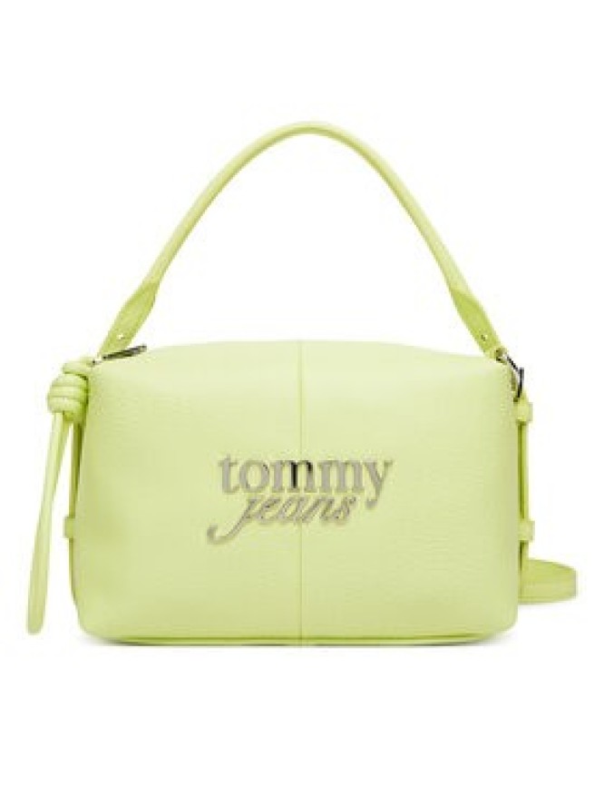 Tommy Jeans Torebka Metal Logo Crossbody Camera Bag AW0AW18470 Zielony
