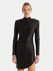 ACCESS FASHION Sukienka koktajlowa 54-3037-170 Czarny Slim Fit