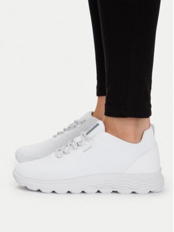 Geox Sneakersy D Spherica A D15NUA 0006K C1000 Biały