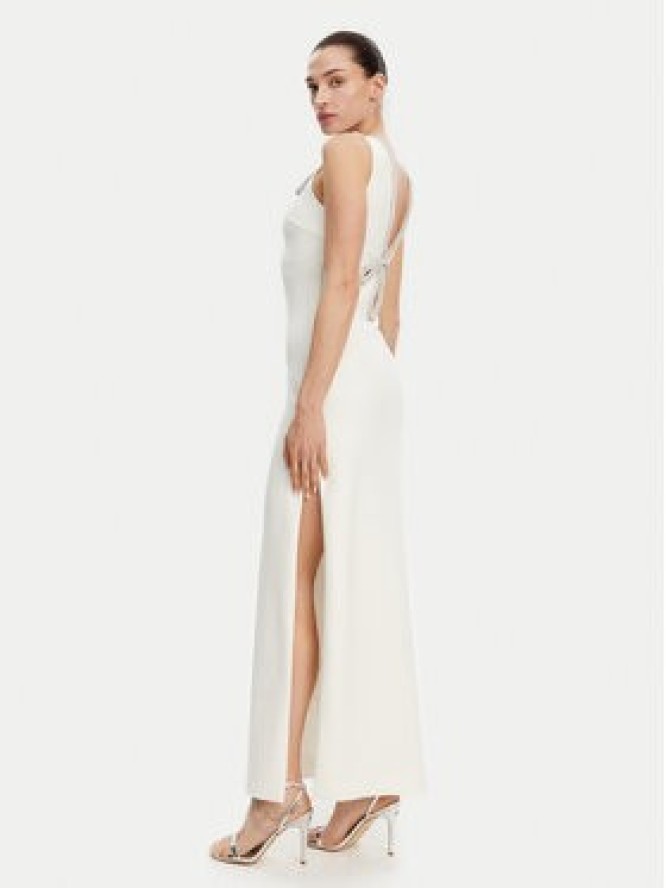 Marciano Guess Sukienka wieczorowa 5RGK45 6869Z Écru Regular Fit