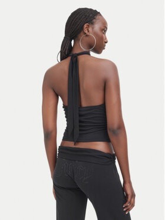 Juicy Couture Top JCWCT226331 Czarny Slim Fit