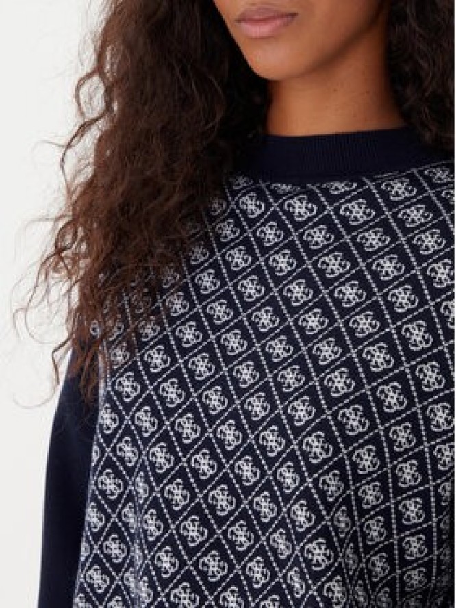 Guess Golf W5BR23 Z3JD2 Granatowy Relaxed Fit