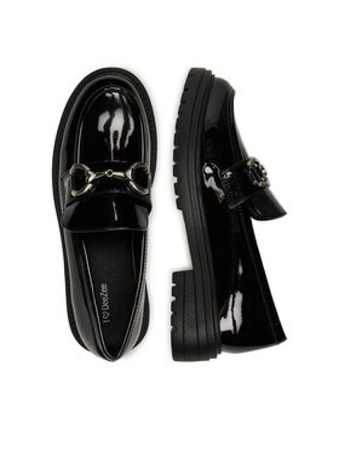 DeeZee Loafersy 8-405-2 Czarny