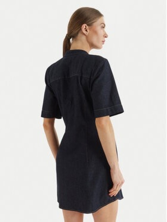 Calvin Klein Jeans Sukienka jeansowa LV047F797G Granatowy Regular Fit