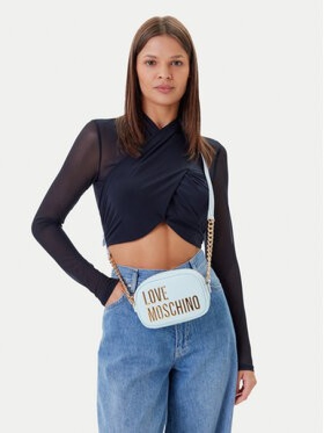 LOVE MOSCHINO Torebka JC4026PP1MKD0712 Błękitny
