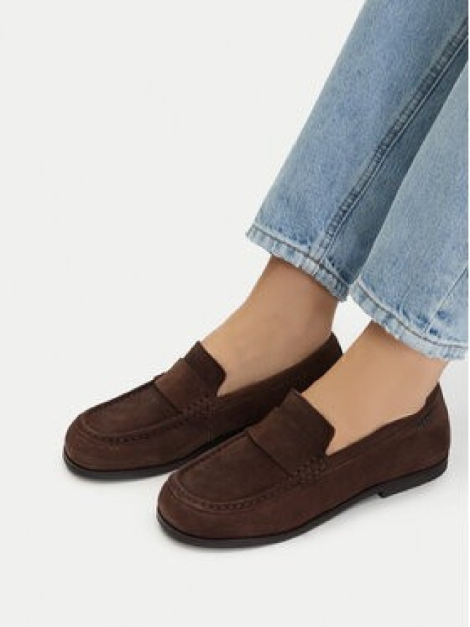 G-Star Raw Mokasyny CEO-WI34-ALLEGRE-01 Brązowy ciemny