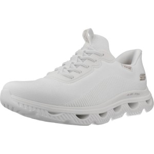 Buty SKECHERS SLIP-INS BOBS ARC WAVES Biały