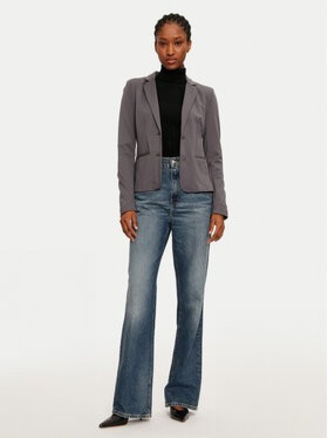 ONLY Marynarka Poptrash 15153144 Szary Regular Fit